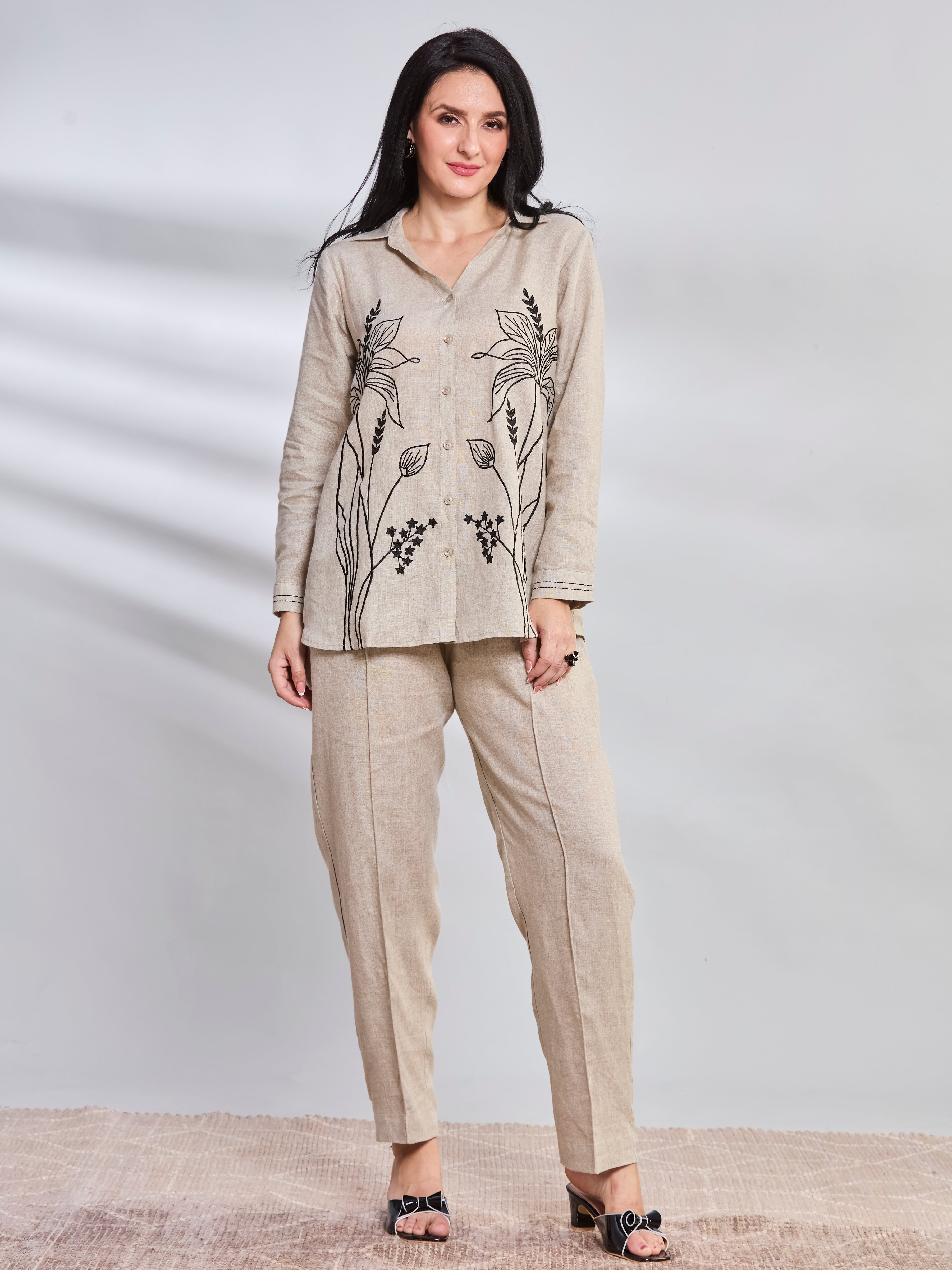 Malaga Floral Shirt Co-ord Set