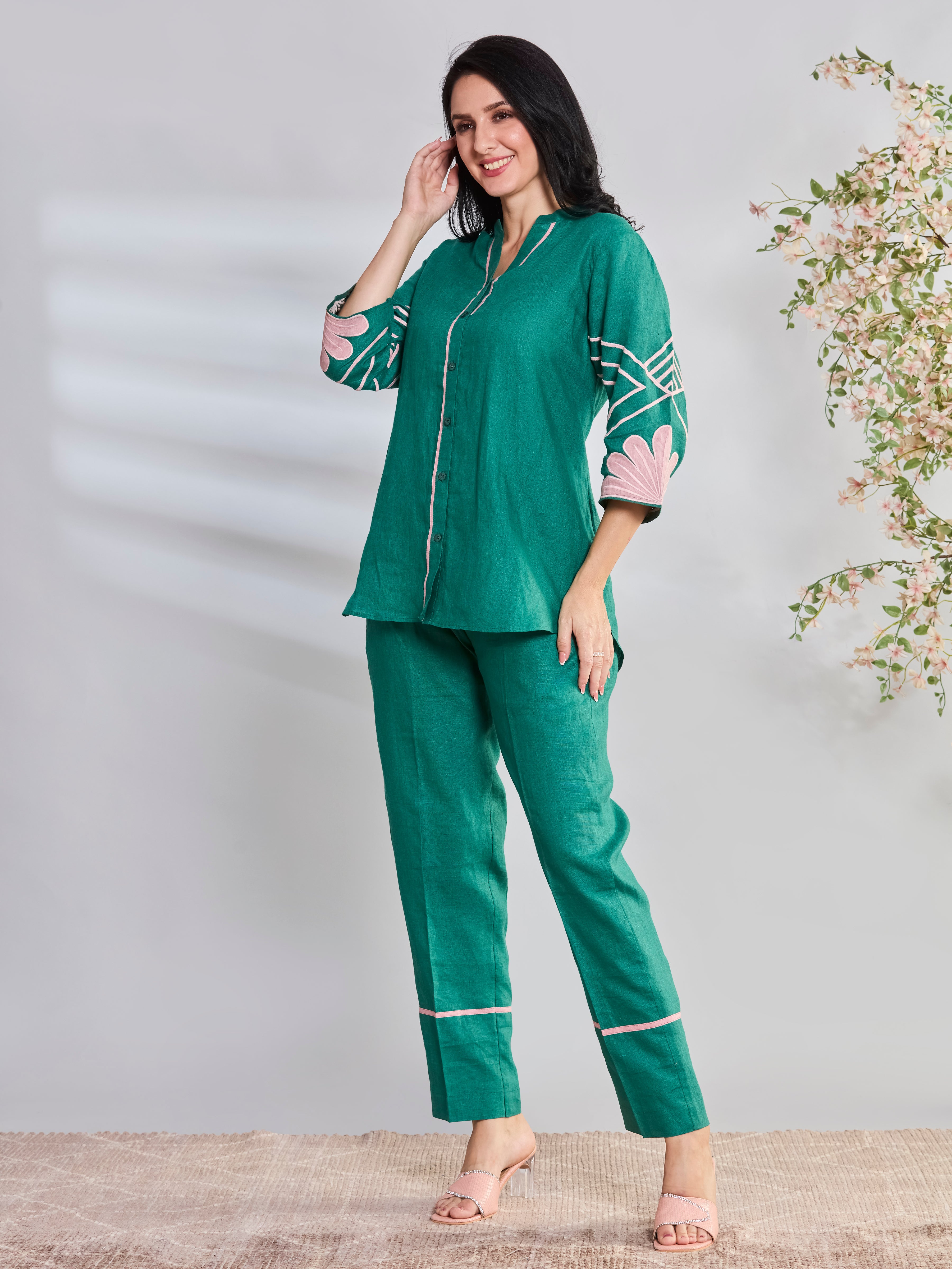 Leela Applique Co-ord Set