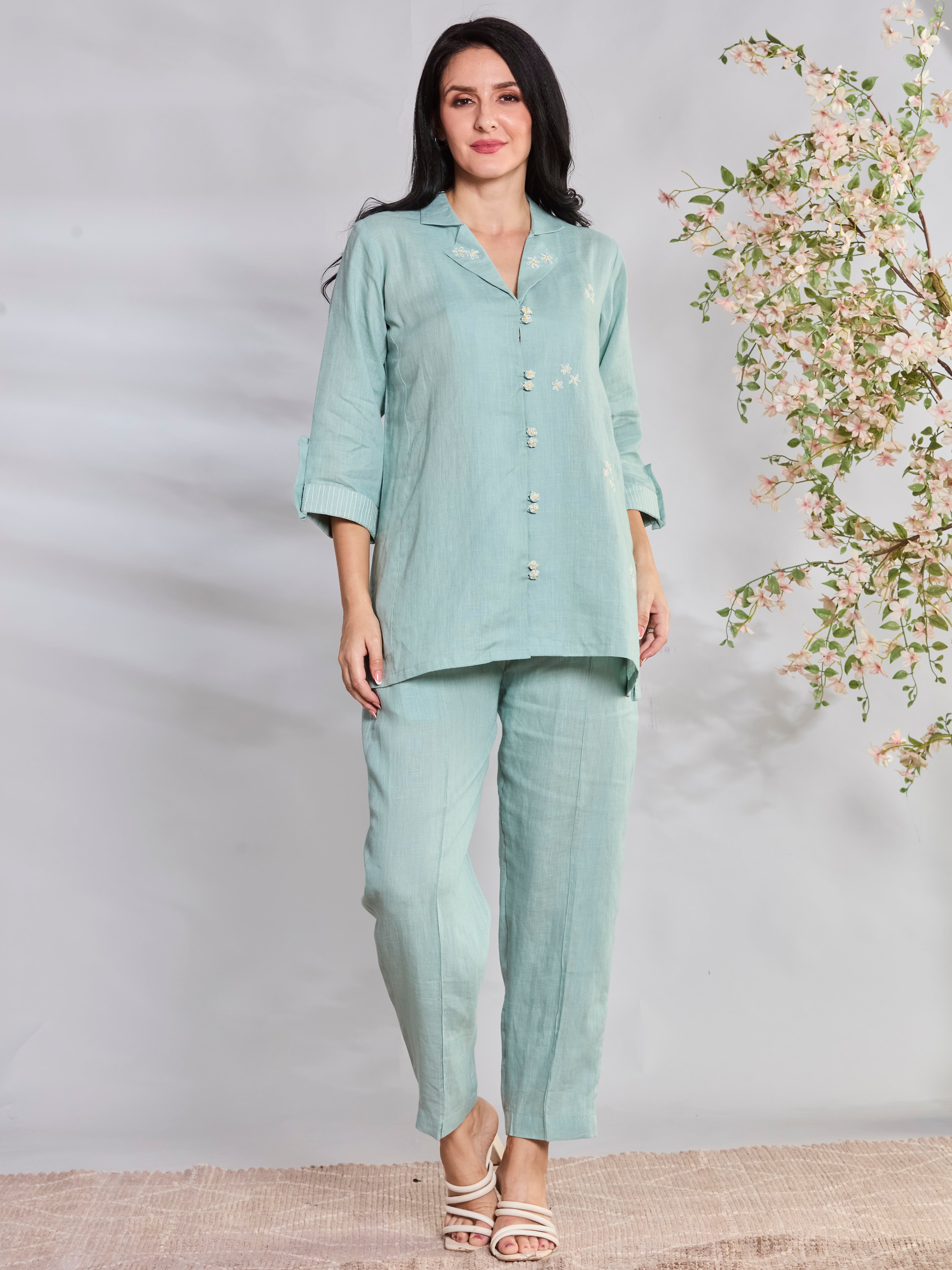 Seher Lapel Co-ord Set