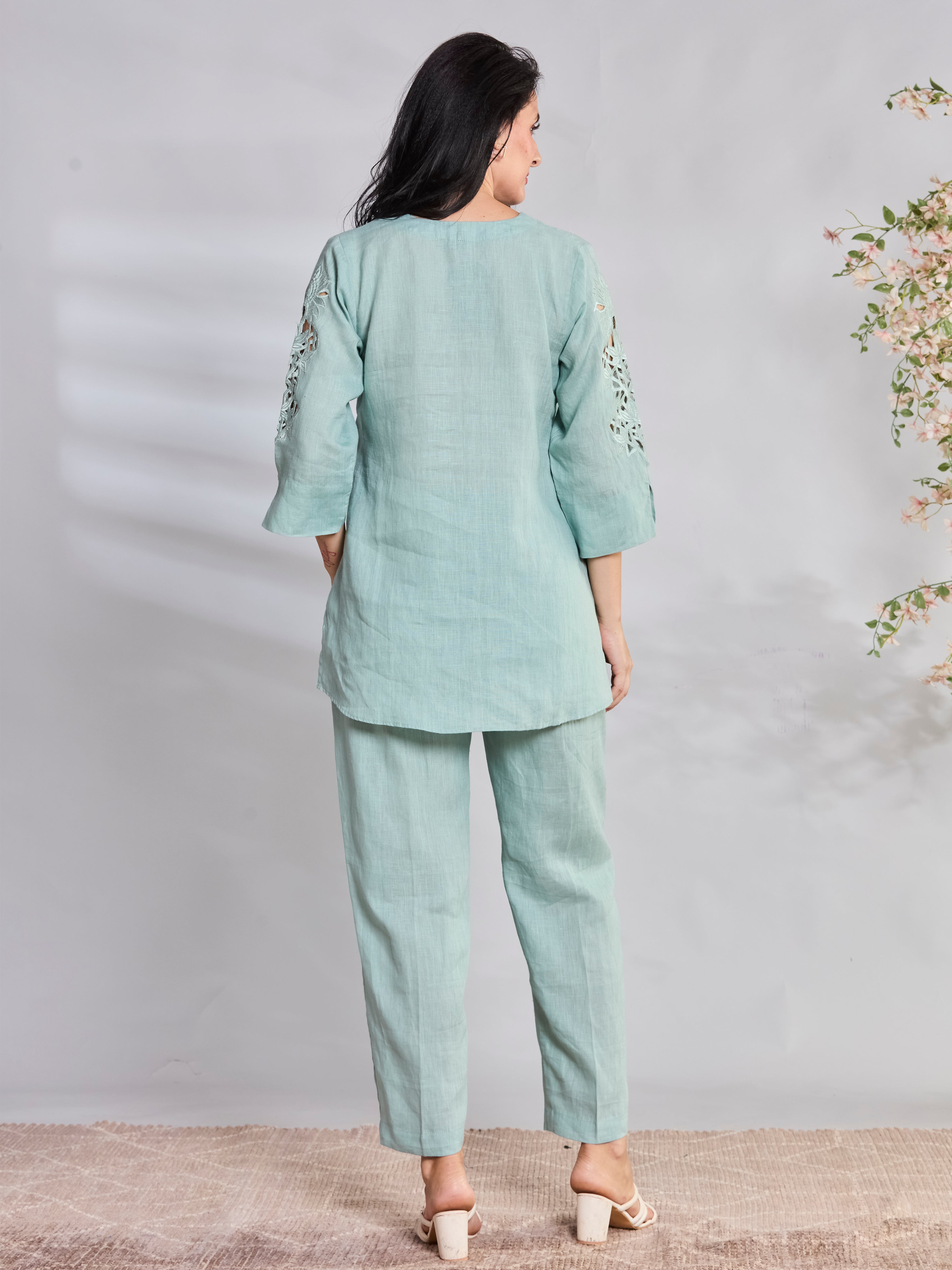 Seher Cutwork Co-ord Set