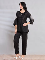 Anjuna Coconut linen top