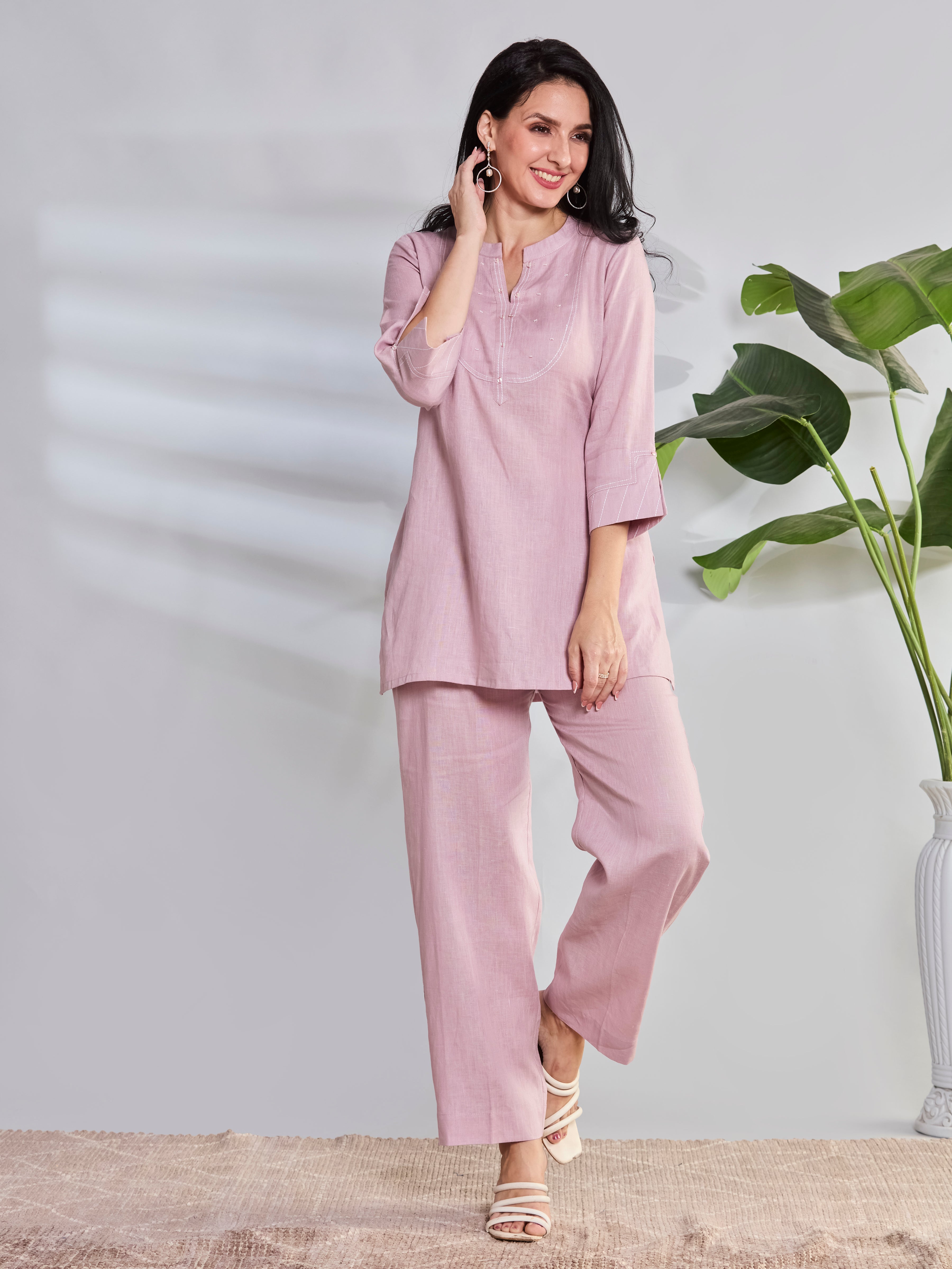 Bahaar Lounge linen top